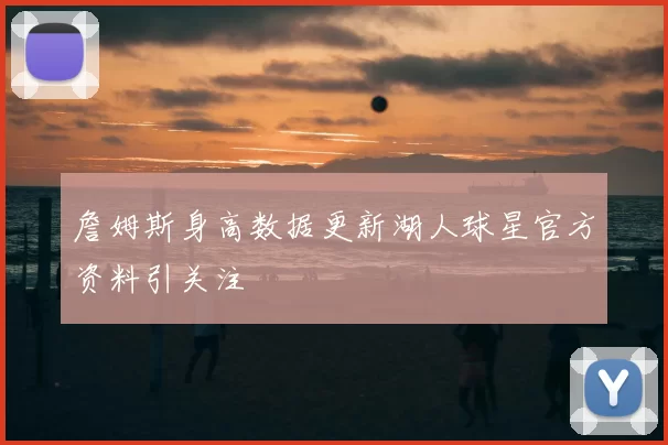 詹姆斯身高数据更新湖人球星官方资料引关注